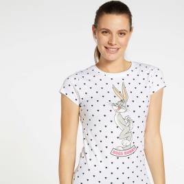 T-shirt Looney Tunes - Branco - T-shirt Mulher | SPORT ZONE tamanho XL