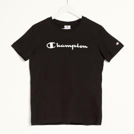 T-shirt Champion BigLogo - Preto - T-shirt Mulher tamanho XL