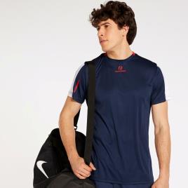 T-shirt Team Quest Basics - Azul - T-shirt Futebol Homem tamanho XL