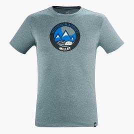 T-shirt Millet Dreamy Peaks - Cinza - Montanha Homem tamanho M