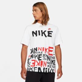 T-shirt Nike Graffiti - Branco - T-shirt Homem tamanho M