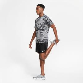 T-shirt Nike Dry - Cinza - T-shirt Running Homem tamanho L