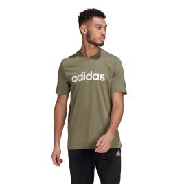 T-shirt adidas Linear Logo - Caqui - T-shirt Homem tamanho XL