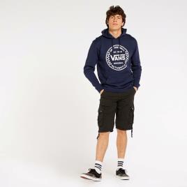 Sweatshirt Vans Checker - Azul - Sweatshirt Homem tamanho M