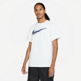 T-shirt Nike D Swoosh - Branco - T-shirt Homem tamanho S