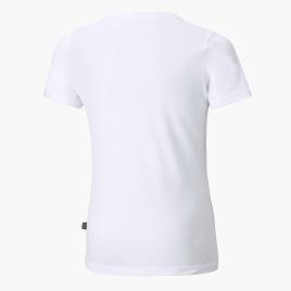 T-shirt Puma Essential Plus - Branco - T-shirt Rapariga tamanho 16
