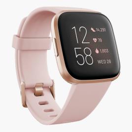 Smartwatch Fitbit Versa 2 NFC - Rosa - Relógio Running tamanho T.U.