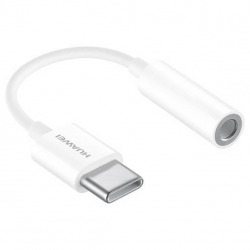 Adaptador  USB-C para Auricular 3.5mm - Branco