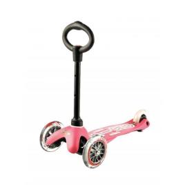 Trotinete Mini Micro 3 em 1 Deluxe Rosa
