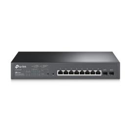 TP-LINK TL-SG2210MP switch de rede Gigabit Ethernet (10-100-1000) Power over Ethernet (PoE) Preto
