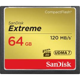 Sandisk CompactFlash Extreme 64GB 120MB UDMA-7