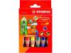 Lápis de Cor STABILO Woody 3 in 1 (6 Cores)