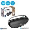 Coluna Bluetooth Vintage 20w C/ Sub Usb/Aux Preto Blaupunkt